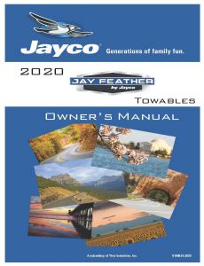 2020 Jay Feather Owner's Manual